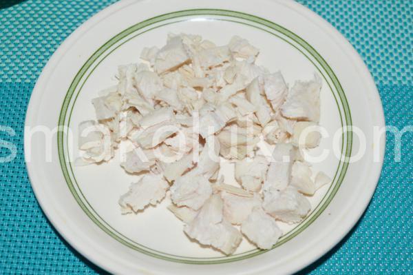 3_салат з куркою, грибами та шинкою