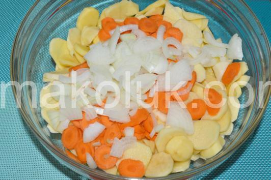 4_курка запечена з картоплею в духовці