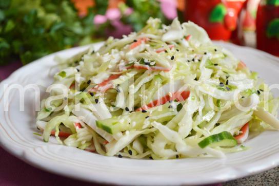 12_салат з крабовими паличками та капустою