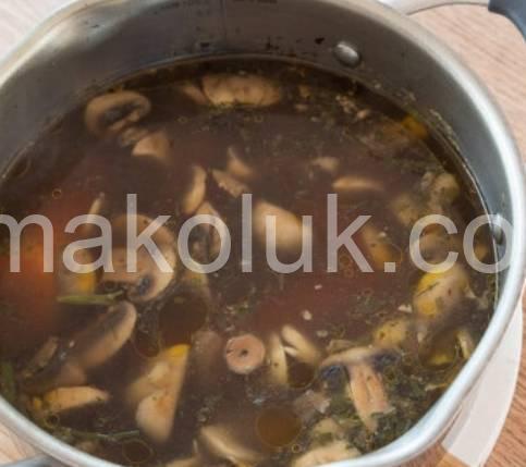 5_грибний суп із макаронами
