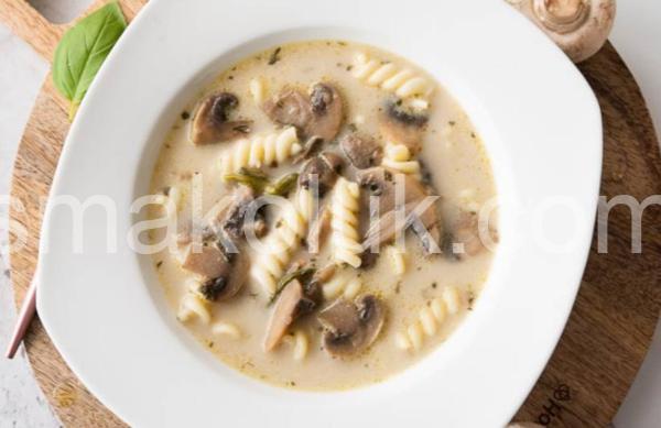 8_грибний суп із макаронами