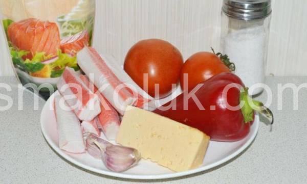 салат червоне море з крабовими паличками 1_салат червоне море з крабовими паличками