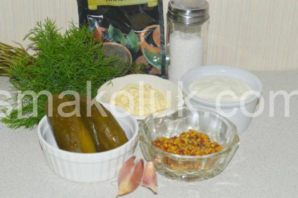 1_соус тартар із маринованими огірками