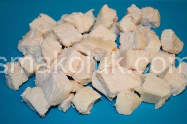 3_салат з куркою, ананасами та сиром