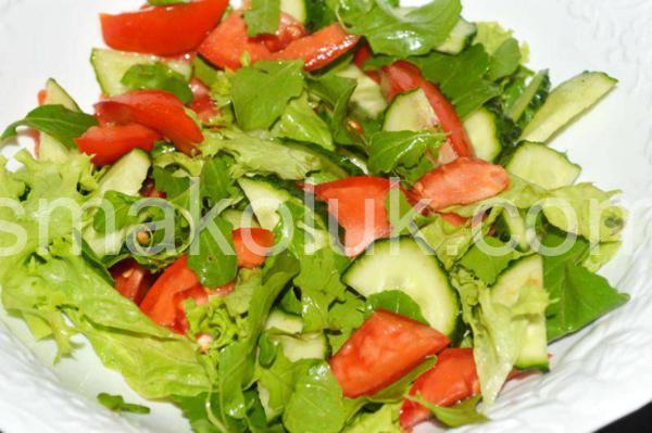 салат з руколою, куркою та помідорами 7_салат з руколою, куркою та помідорами
