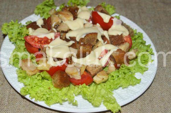 11_салат цезар з куркою та сухариками