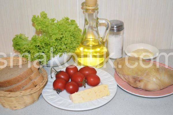 1_салат цезар з куркою та сухариками
