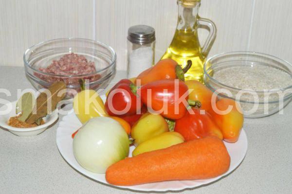 перец, фаршированный мясом и рисом 1_перец, фаршированный мясом и рисом