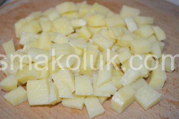 1_салат з редисом, картоплею та горошком 