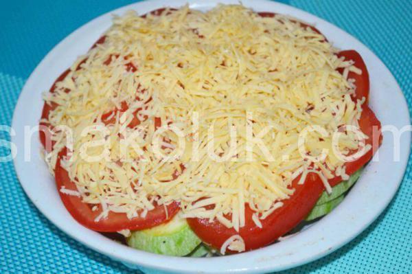8_кабачки, запечені в духовці з помідорами та сиром