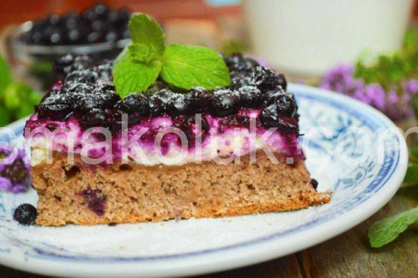 23_пиріг з чорницею та сиром