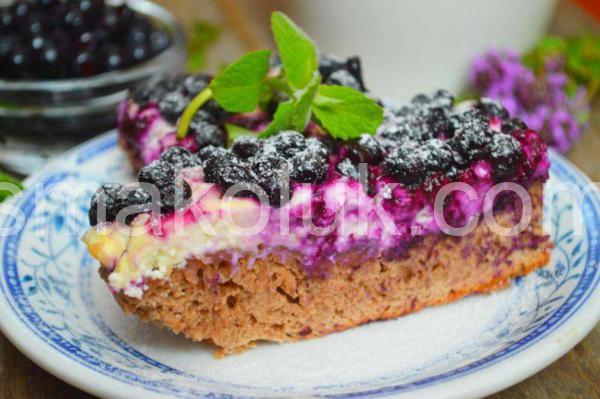 25_пиріг з чорницею та сиром