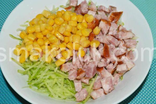 салат з редьки з кукурудзою та шинкою 2_салат з редьки з кукурудзою та шинкою