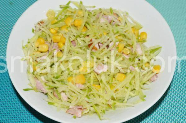 салат з редьки з кукурудзою та шинкою 3_салат з редьки з кукурудзою та шинкою