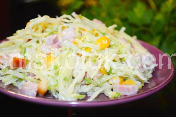 салат з редьки з кукурудзою та шинкою 7_салат з редьки з кукурудзою та шинкою