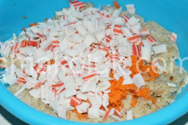 рибні биточки з крабовими паличками 4_рибні биточки з крабовими паличками
